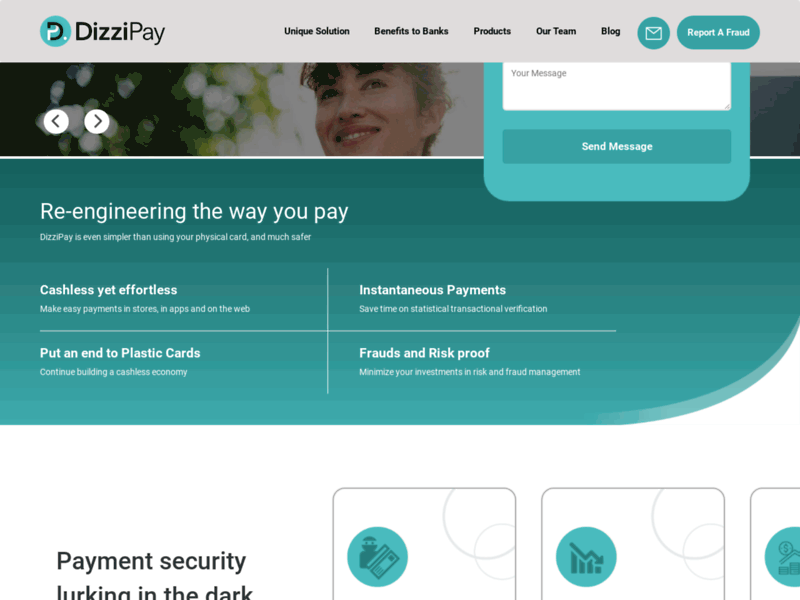 Site screenshot : DizziPay Holdings LTD