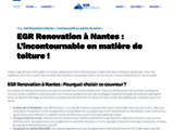 EGR Rénovation, votre couvreur professionnel à Nantes