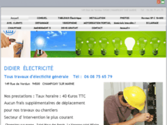DIDIER  ELECTRICITE: Electricien à CHAMPIGNY SUR MARNE