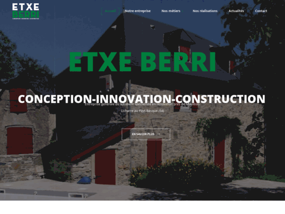 Etxe Berri : eco-construction & réhabilitation de bâtiment Pyrénées-Atlantiques (64)