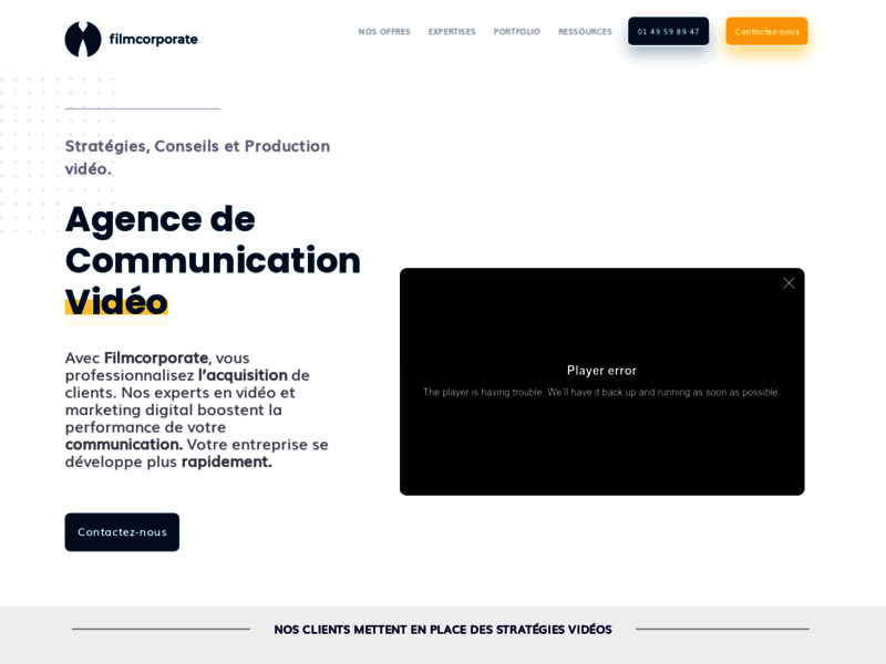 Agence de communication vidéo