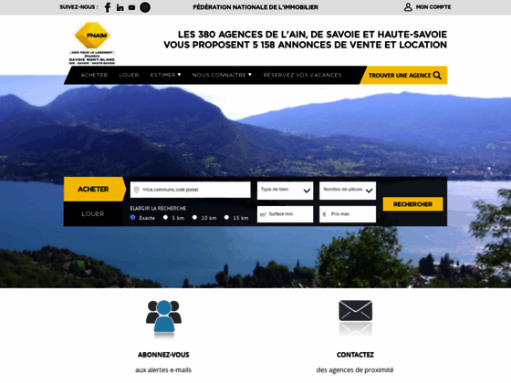 Détails : Acheter un bien immobilier - FNAIM des Savoie