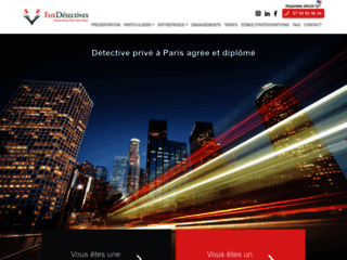 Fox détectives Paris