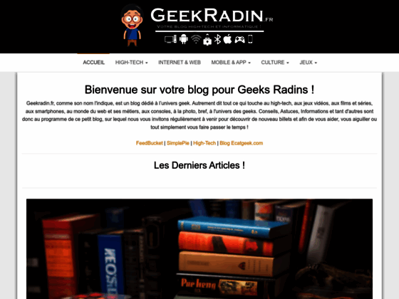 Geek Radin : blog high-tech et informatique