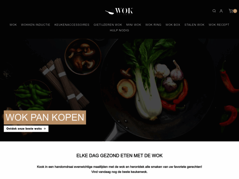 Site screenshot : Huis Van Wok