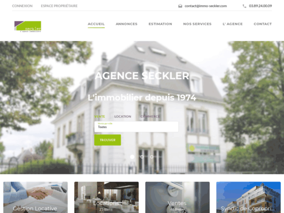 Seckler Immobilier : agence immobilière à Colmar