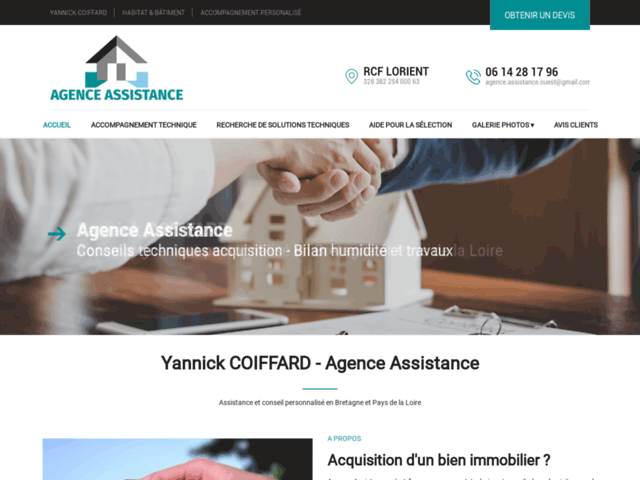 Agence Assistance, conseil achat immobilier et travaux Bretagne