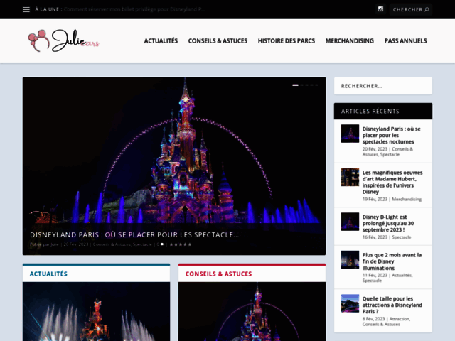 Julie Ears - Blog Disney & Disneyland Paris