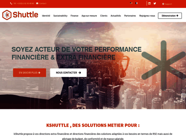 kShuttle : plateforme dédiée à l'efficacité opérationnelle et à la gestion des risques