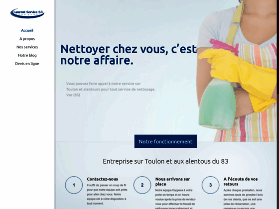 Détails : Laurent Services : société de nettoyage - Var (83)