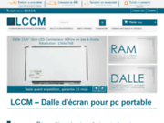 LCCM, vente de dalle LCD pour PC portable