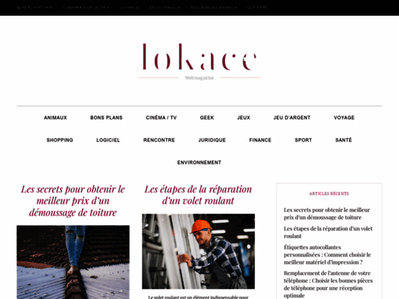 Découvrir le webzine pratique Lokace