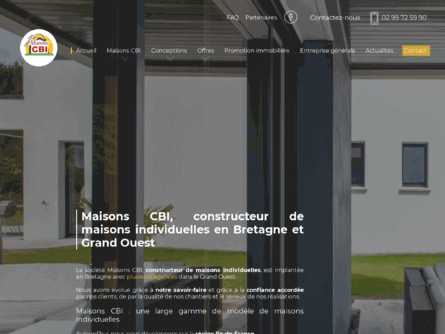 Maisons CBI : constructeur de maisons individuelles Bretagne et Ouest