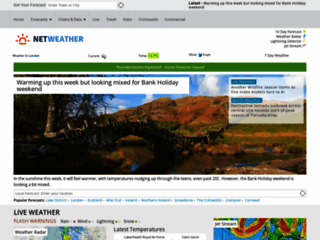 Jetstream Prévisions - Carte Jetstream Mise à jour Four Times Daily - Netweather.tv, sur Breizh kam annuaire du cerf-volant