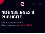 Fabrication de supports publicitaires à Reims : NG Enseignes & Publicité