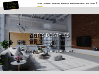 Agence d'architecte d'intérieur - Notes de Styles