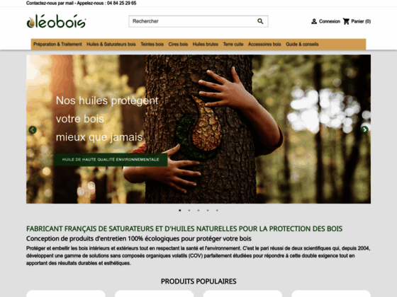 OLEOBOIS - Produits écologiques d'entretien et de protection du bois