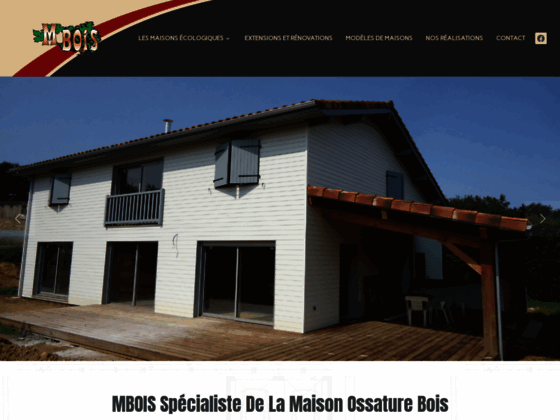 Construction écologique de maison bois - M Bois en Pyrénées Atlantiques (64)