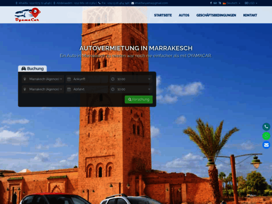 Agence location voiture Marrakech