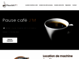 Pause café J’M, spécialiste en location de cafetières