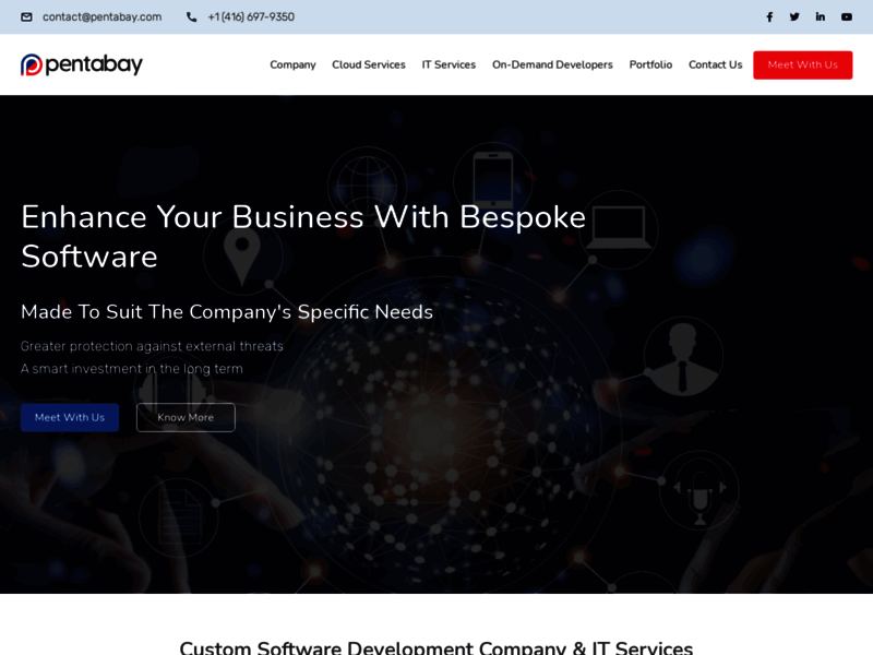 Website's screenshot : Pentabay Software Inc