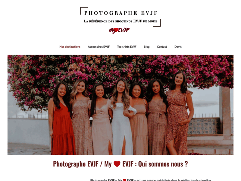 Photographe EVJF - Agence spécialisée / Shooting photo EVJF