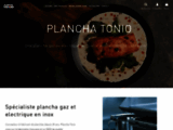 Plancha Tonio - La plancha française en inox de qualité professionnelle