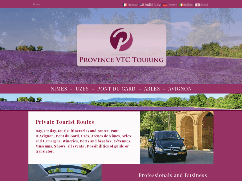 VTC-Touring, service chauffeur en Provence