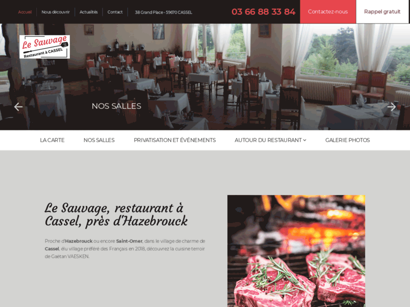 Restaurant Cassel – Hazebrouck | Le Sauvage