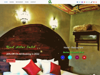 Website's thumnail : Riad Atlas Imlil - Best Hotel in Imlil - Morocco