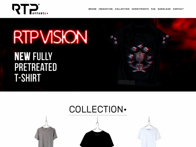 RTP Apparel - T shirt vierge coton bio