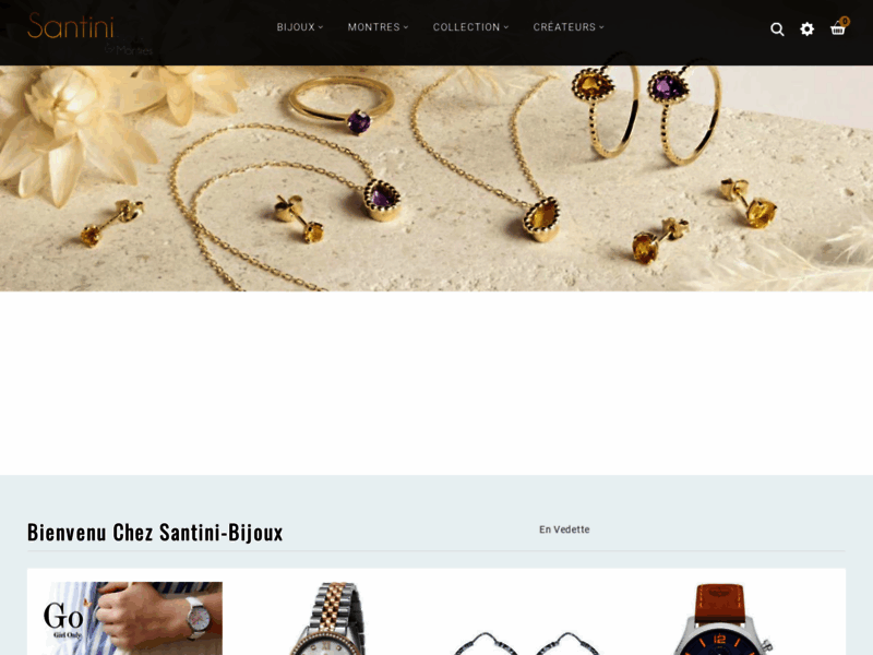 Santini Bijoux: vente  bijoux en ligne