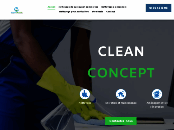 Entreprise de nettoyage Clean Concept