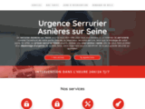 Artisan serrurier Asnières-sur-Seine - Urgence serrurerie - Dépannage serrure