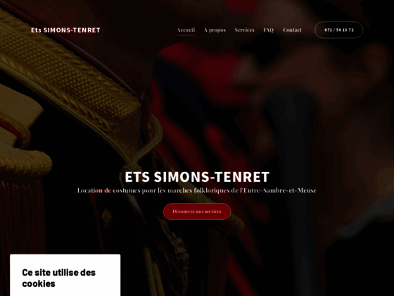 Ets Simons-Tenret: la référence en costumes traditionnels.