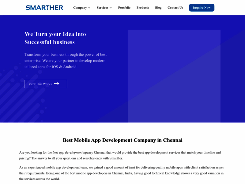 Site screenshot : Smarther Technologies