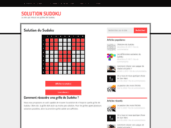 Solution Sudoku 