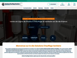 Solutions chauffage sanitaire