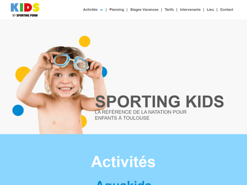 Sporting kids : sport pour enfant à Toulouse