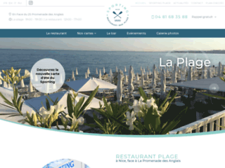 A la recherche d'un restaurant méditerranéen  ? Essayez le restaurant SP à Nice
