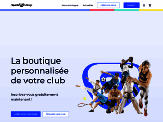 Sports village – Matériel sportif club