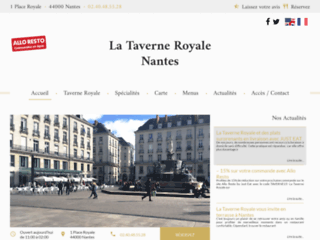 La Taverne Royale : restaurant centre-ville Nantes