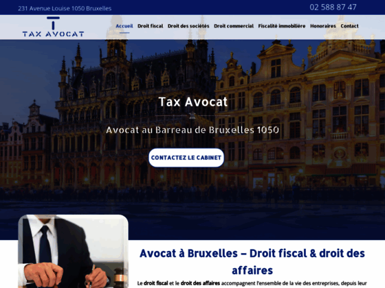 Avocat à Bruxelles, Tax Avocat 