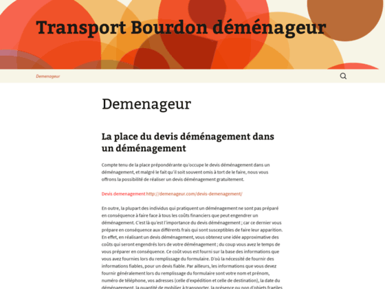 Déménageurs Bourdon Transport dans le Loir et Cher (41)