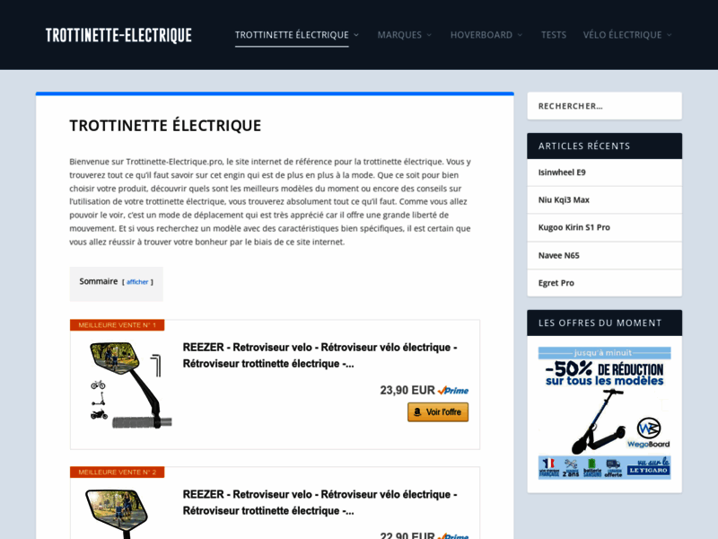 Trottinette-Electrique