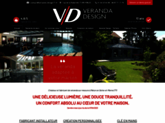 VERANDA Design - FERNANDES: Veranda, terrasse à YEBLES