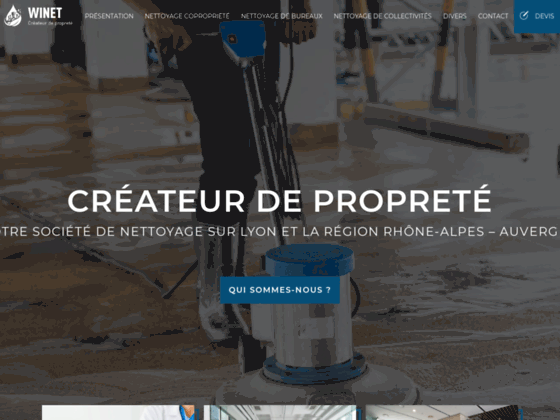 Winet : Entreprise de nettoyage à Lyon