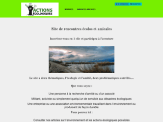 Détails : Actions-ecologiques.fr, des solutions écologiques crédibles