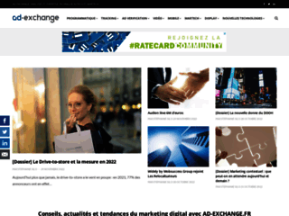 Ad exchange, blog français de marketing digital