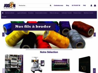 Détails : Addon textile, le spécialiste de la broderie textile